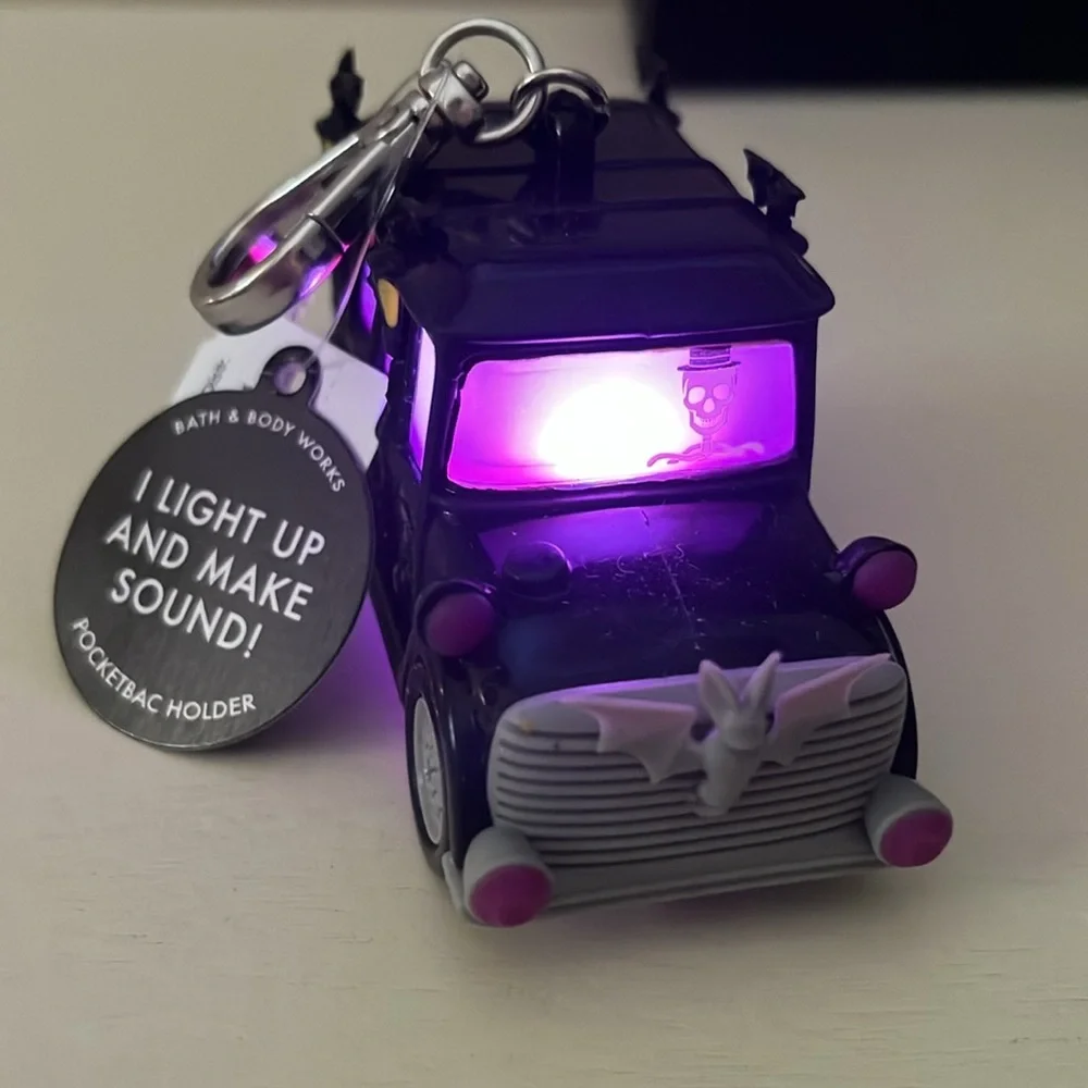 Hearse-Bath & Body Works Light/Sound Pocketbac Hearse-NWT
